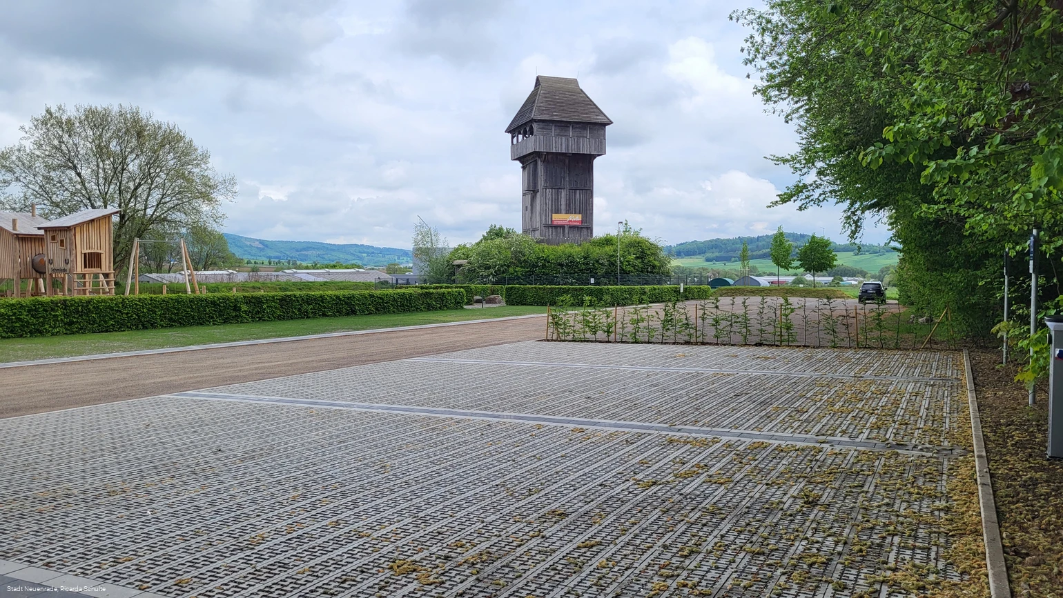 Stellplatz an der Motte