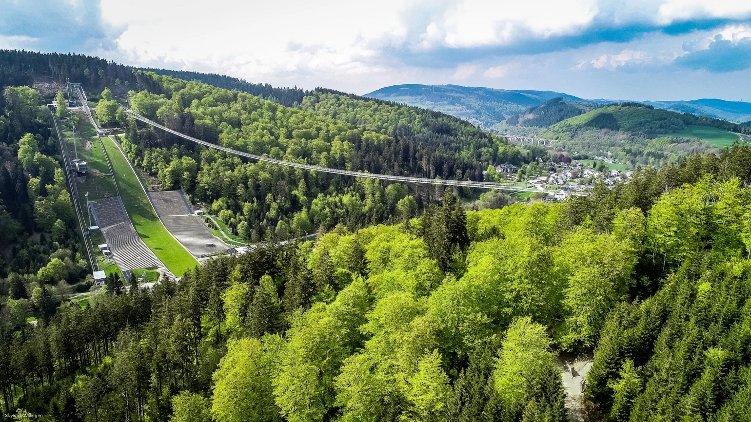 Skywalk Willingen im Frühling