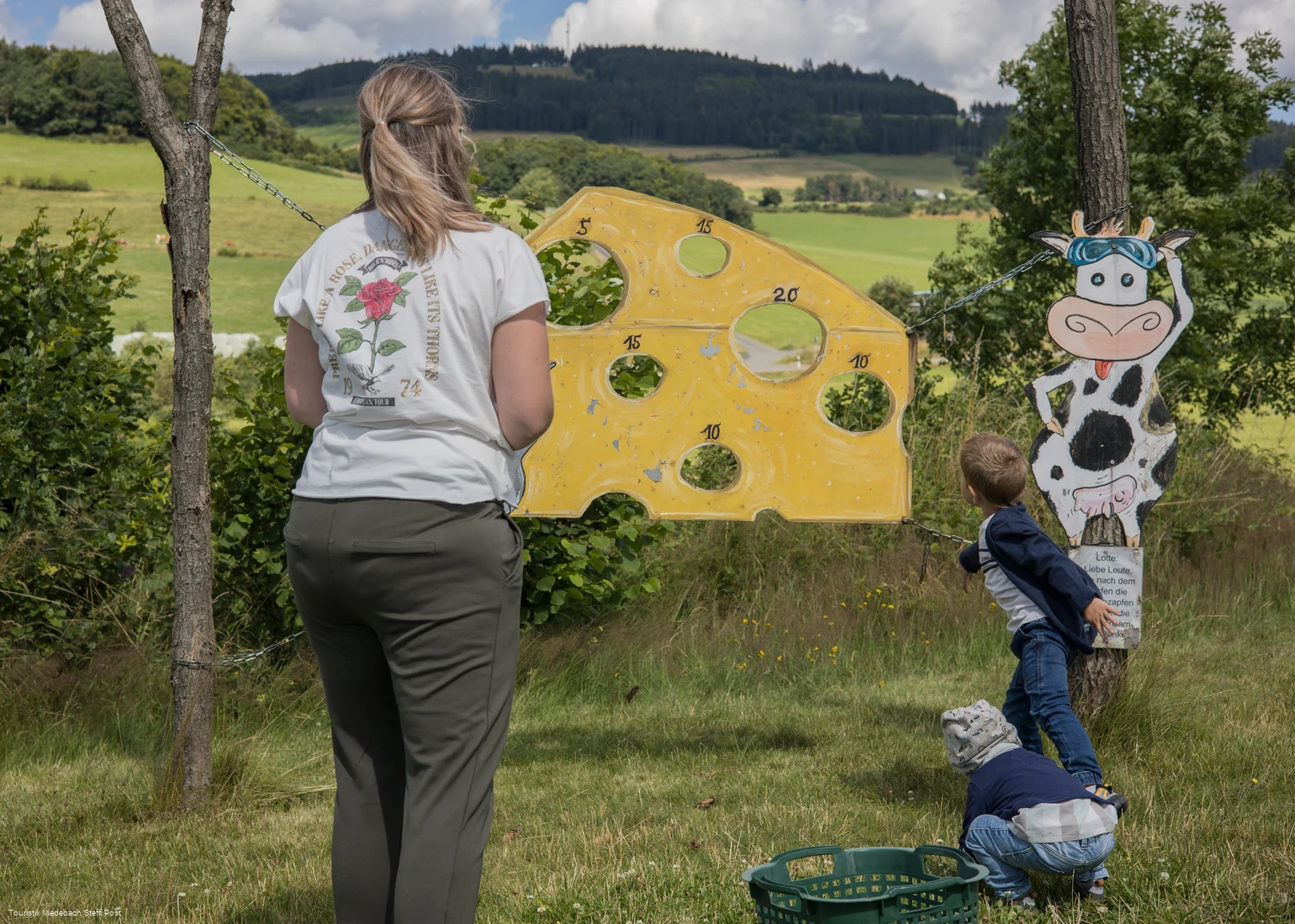 Spaß auf den Milchstationen in Referinghausen