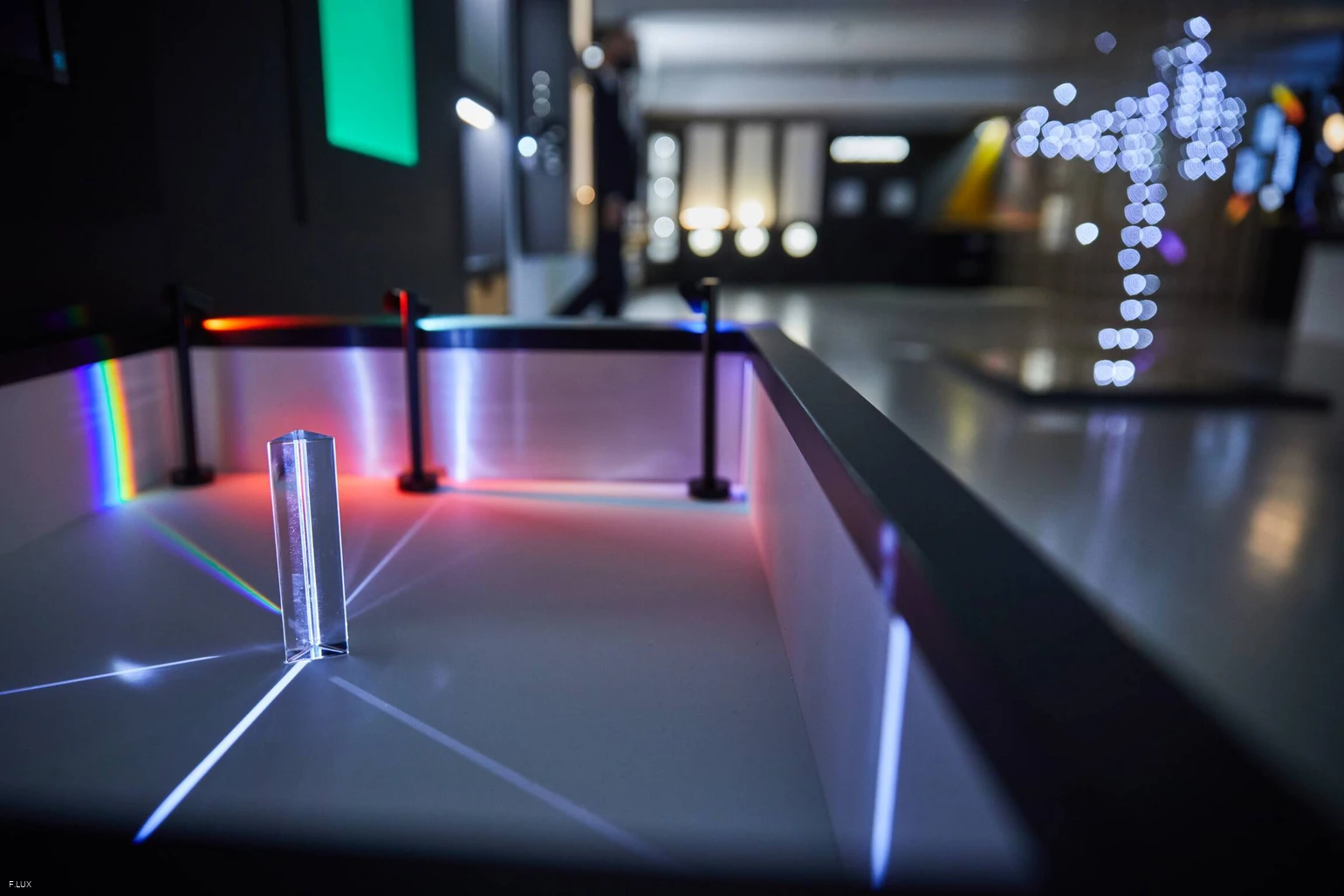Lichtinstallation F.LUX