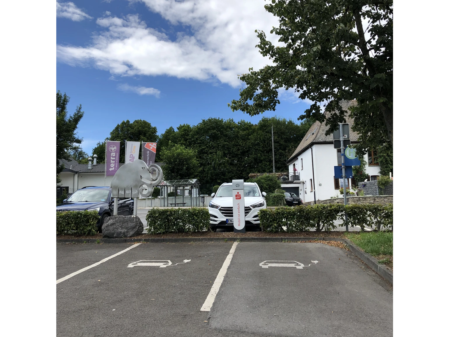 E-Ladesäule Bahnhof Balve