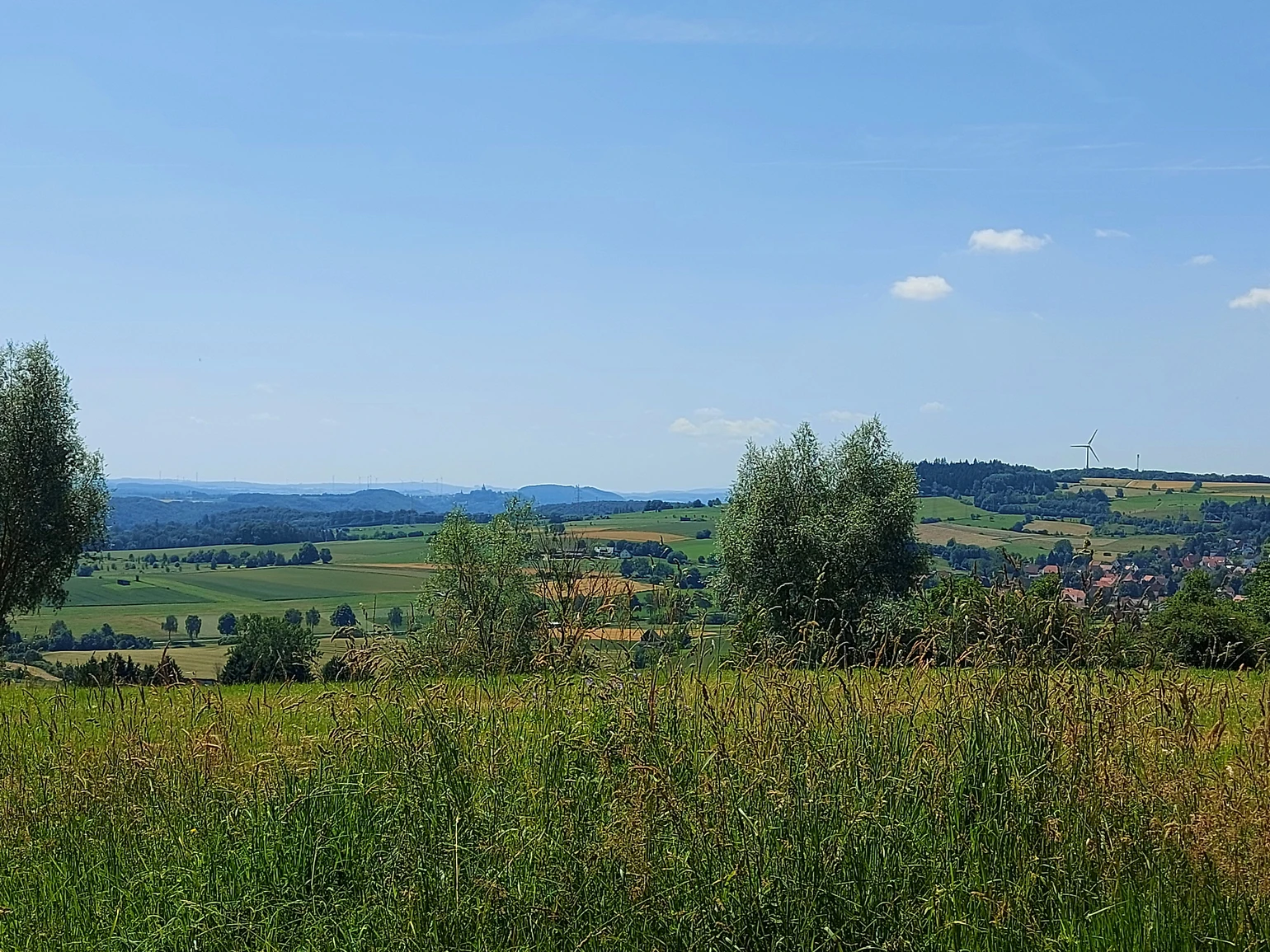 Aussicht Felsberghütte