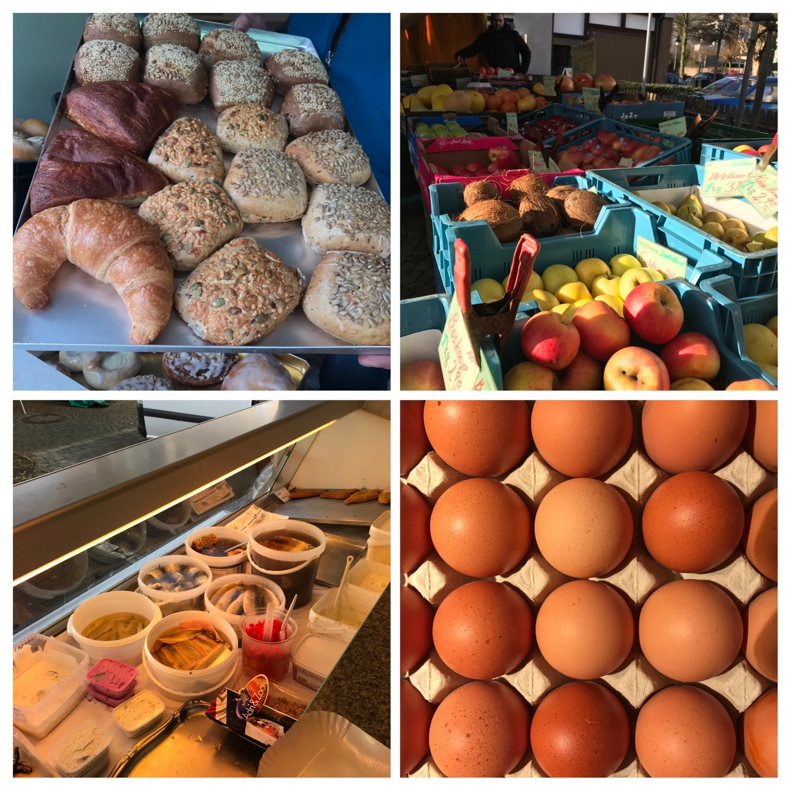 Wochenmarkt in Neuenrade Wochenmarkt in Neuenrade