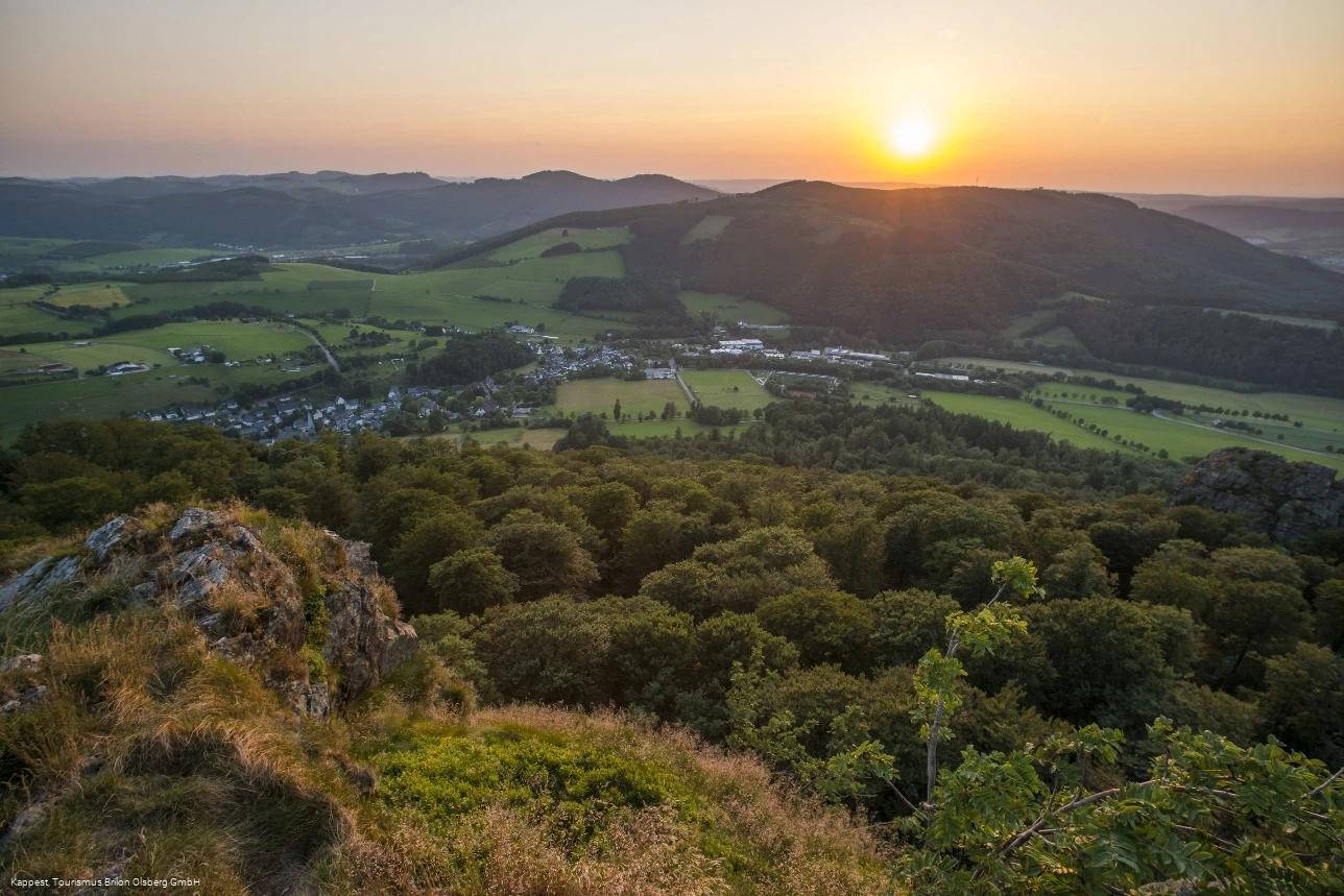 Fernsichst von den Bruchhauser Steinen