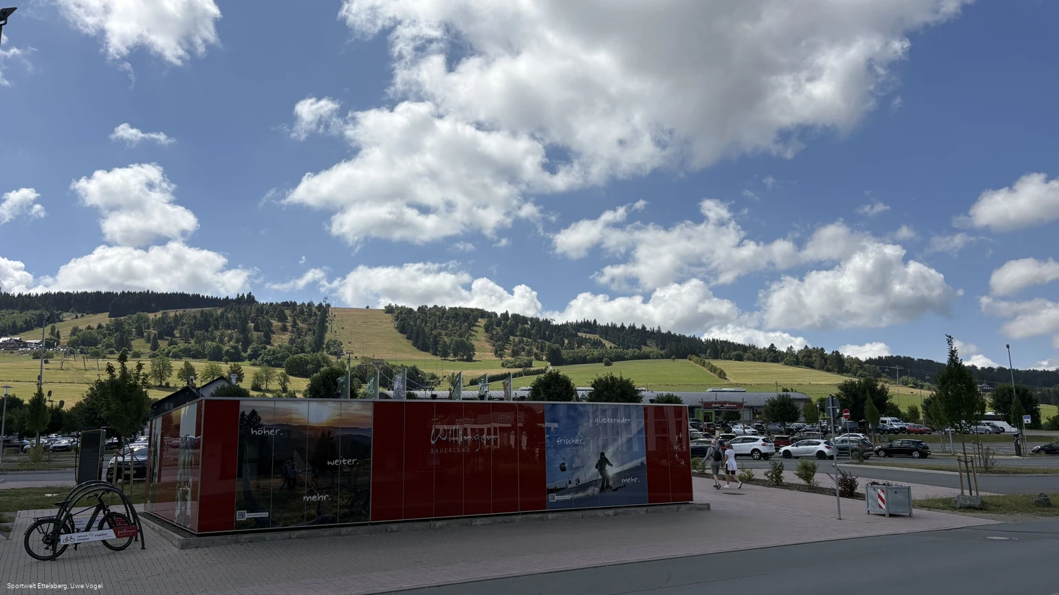 Sportwelt Ettelsberg Stellplätze am Fuß des Ettelsbergs