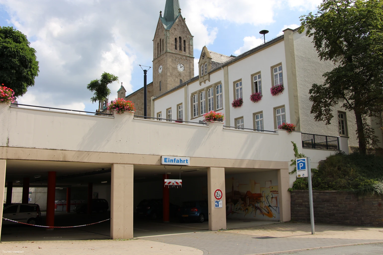 Parkdeck Marktplatz Medebach