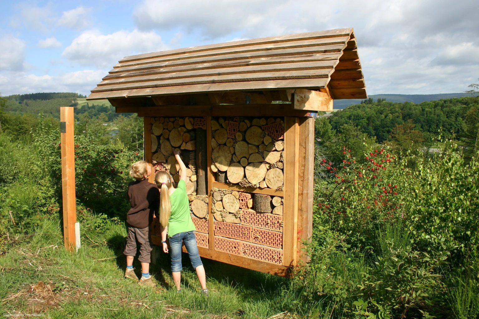 Insektenhotel Sinnepfad Hennesee