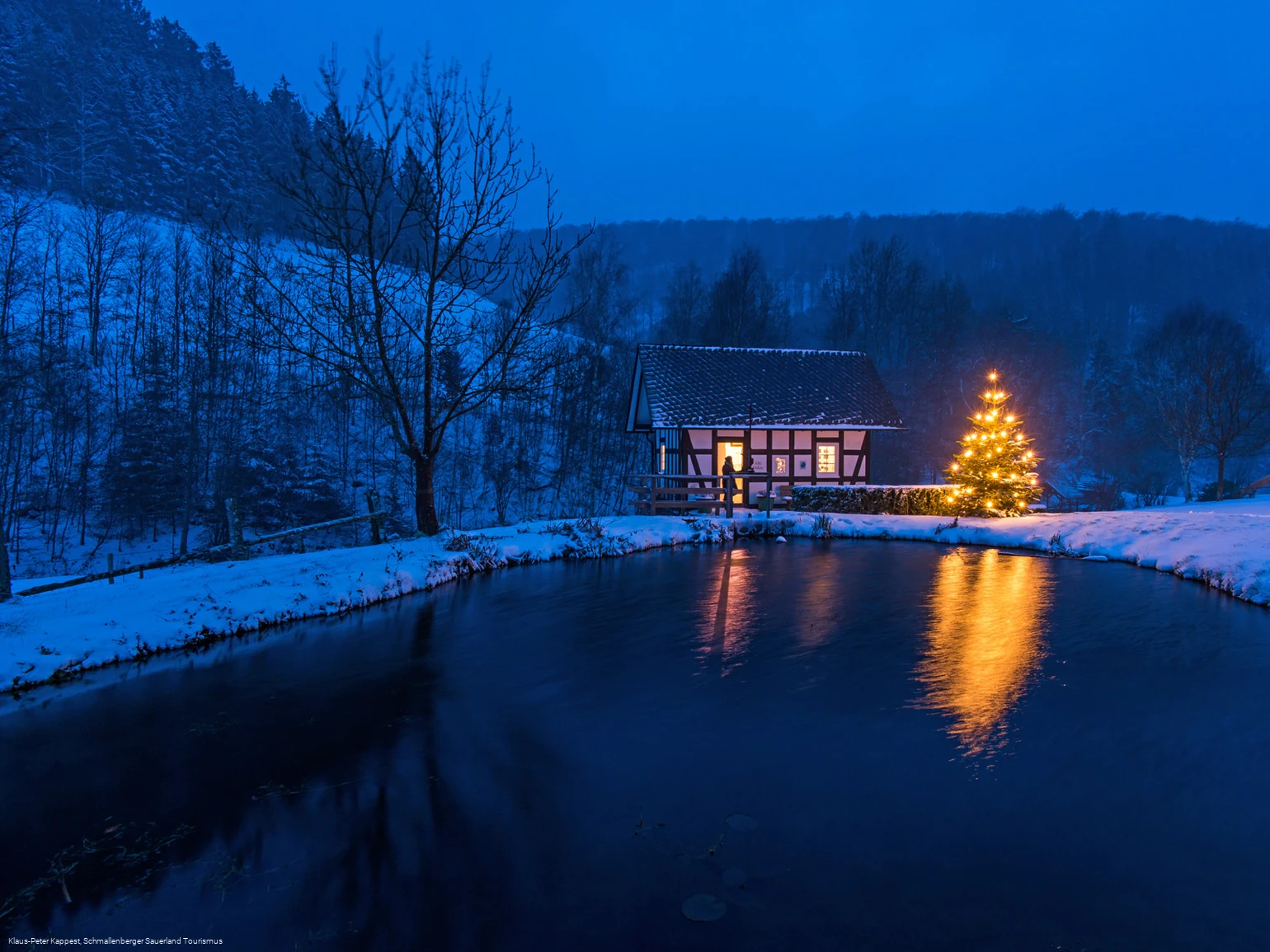 Winterwanderung in Latrop.