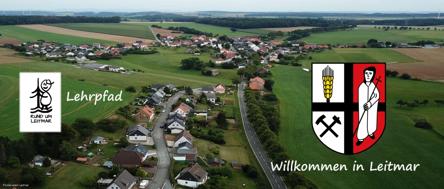 Lehrpfad Leitmar - Willkommen