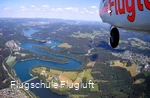 Flug über den Biggesee