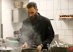Chefkoch Daniel Braun in Aktion.
