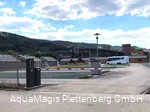 Einfahrt AquaMagis Wohnmobilstellplatz PREMIUM