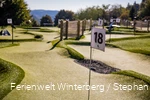 Bahn Nummer 18 auf dem Minigolfplatz am Erlebnisberg Kappe.