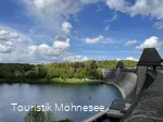 De imposante Möhne-stuwdam