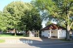 Blick auf den Kirchpark in Lageneicke