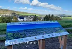 Panoramatafel am Wildschweinweg