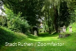 Jüdischer Friedhof unterhalb der Stadtmauer