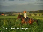Frau auf Pferd