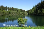 Das Vorstaubecken der Genkeltalsperre