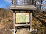 Wandertafel Rothaarsteig Feuereiche