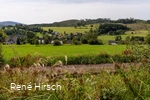 Blick auf die Ortsmitte von Rahrbach