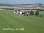 Flugplatz in Neuenrade-Küntrop von oben