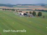 Flugplatz in Neuenrade-Küntrop von oben