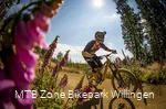 A mountain biker out and about in the MTB Zone Bikepark Willingen.