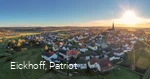 Blick auf das Bergdorf Kallenhardt