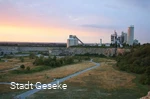 Sonnenuntergang Steinbruch