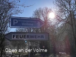 Wegweiser Wanderparkplatz Jubach