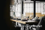 Grote tafelsetting op de evenementenlocatie Kleine Freiheit
