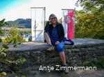 Antje Zimmerman auf einem ihrer Ausflüge im Sauerland.