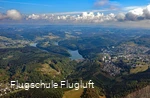 Flug über die Aggertalsperre