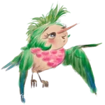Toni - Makottchen des Vogelerlebnispfads Dreislar