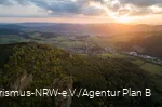 Panoramic view from the Bruchhauser Steine.