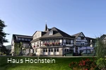 Het buitenaanzicht van Haus Hochstein