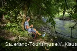 Pause an der Hönne