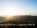 Panoramisch uitzicht over het Ebbegebergte bij Meinerzhagen.