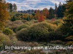 Herbstlandschaft im Edertal auf dem Rothaarsteig