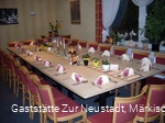 Große Tafel - © Gaststätte Zur Neustadt