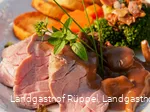 Essen im Landgasthof Rüppel