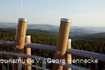 View from the Lörmecke-Turm on the Sauerland-Waldroute.