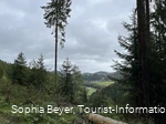 Ausblick am Treis auf dem Uplandsteig 