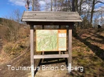 Wandertafel Rothaarsteig Feuereiche