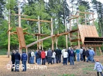Einweihung des Hochseilgarten am Eulenspiegel in R