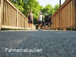 Die Blogger Henrik und Bastian unterwegs auf dem RuhrtalRadweg.