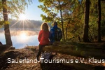 Sonnenaufgang am Möhnesee