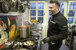 Chef Altin in action.